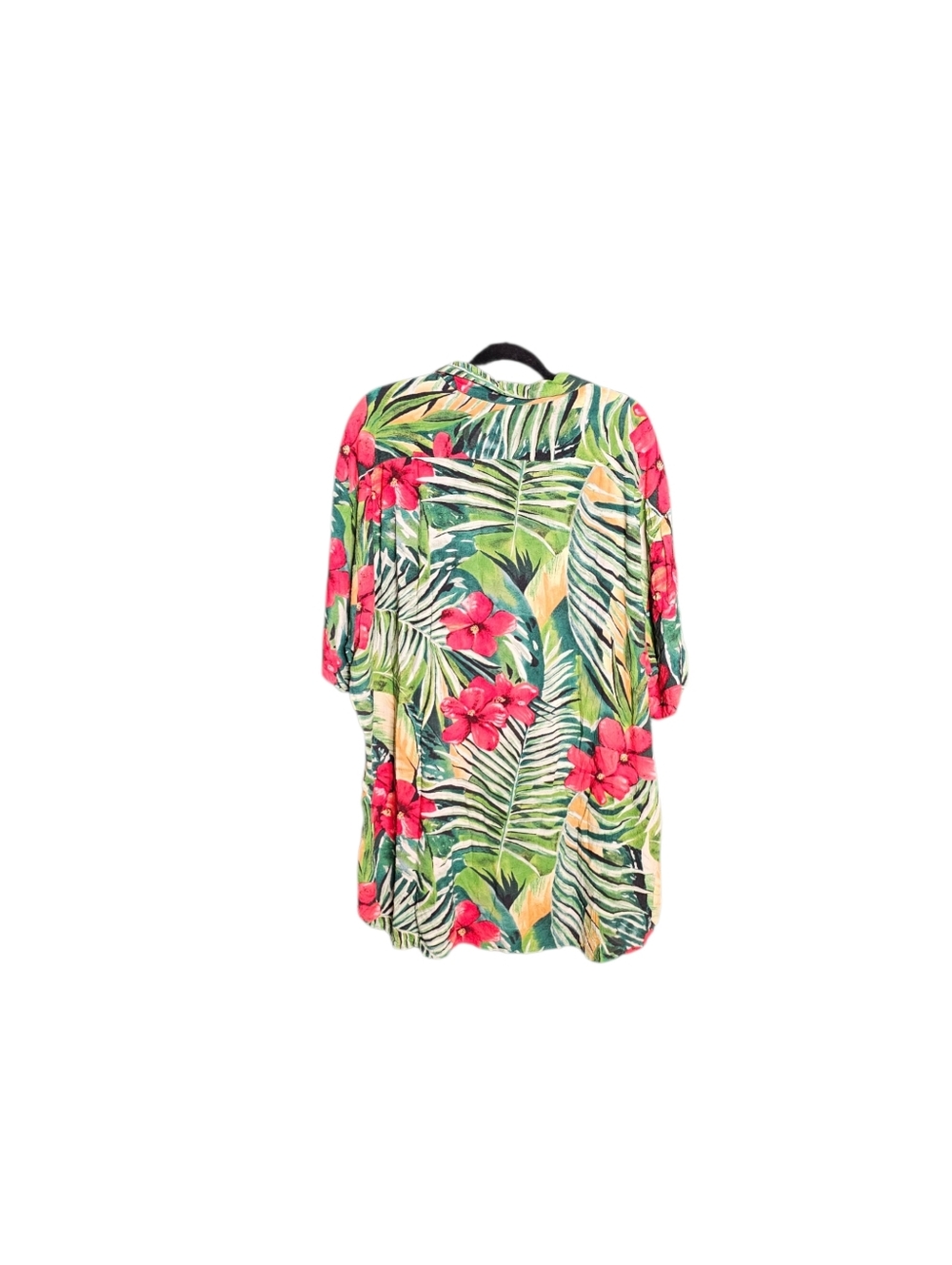 JAMS WORLD Vintage 80s Tropical Floral Button-Up Hawaiian Shirt sz 2XL Men's - Picture 2 of 7